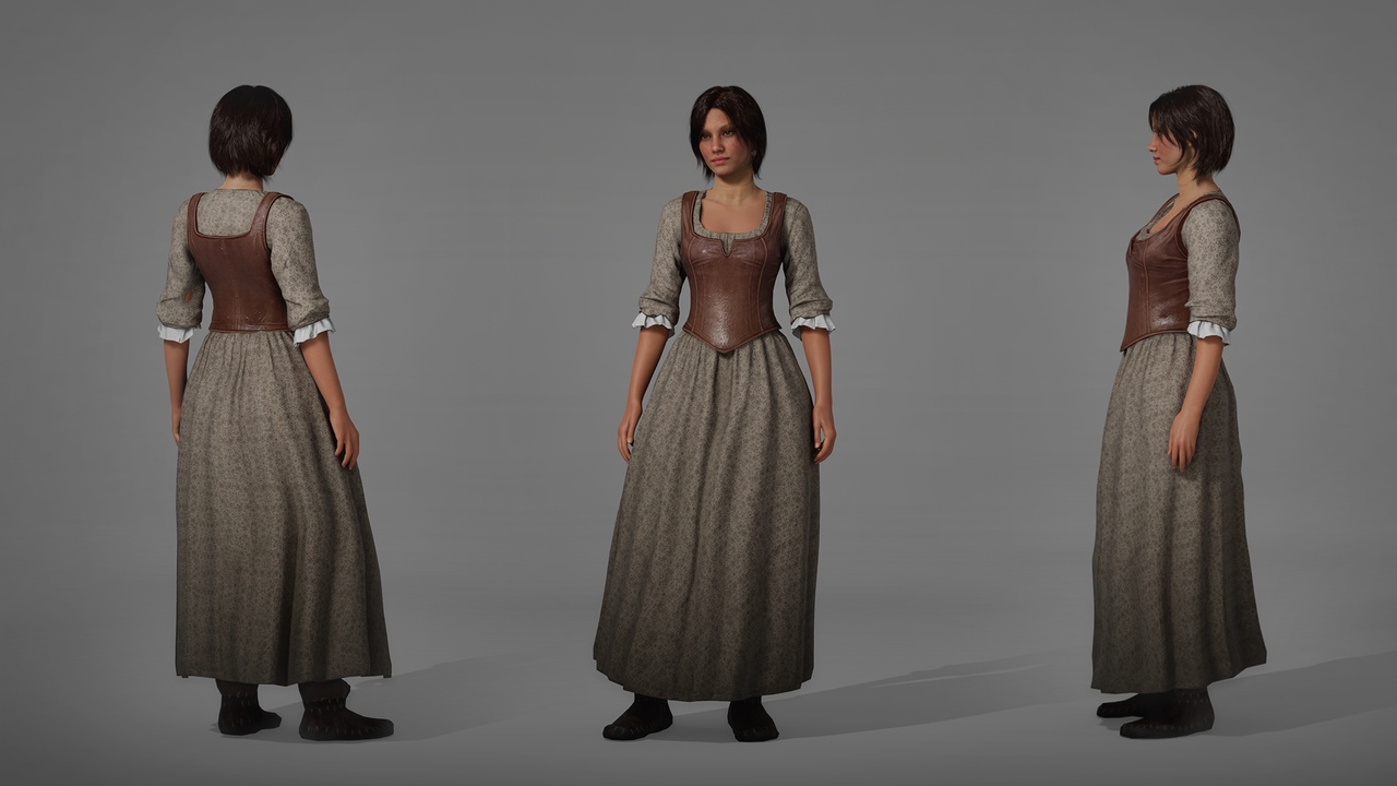 Media 1 for listing Medieval Villager/Citizen 03