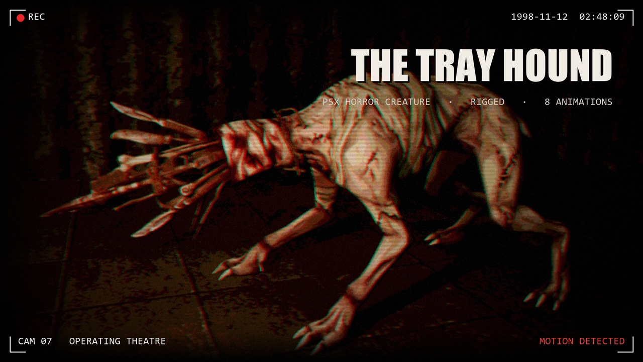 Media 1 for listing The Tray Hound - PSX Horror Monster
