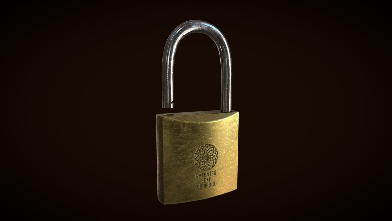 Media 1 for listing Old Metal Lock