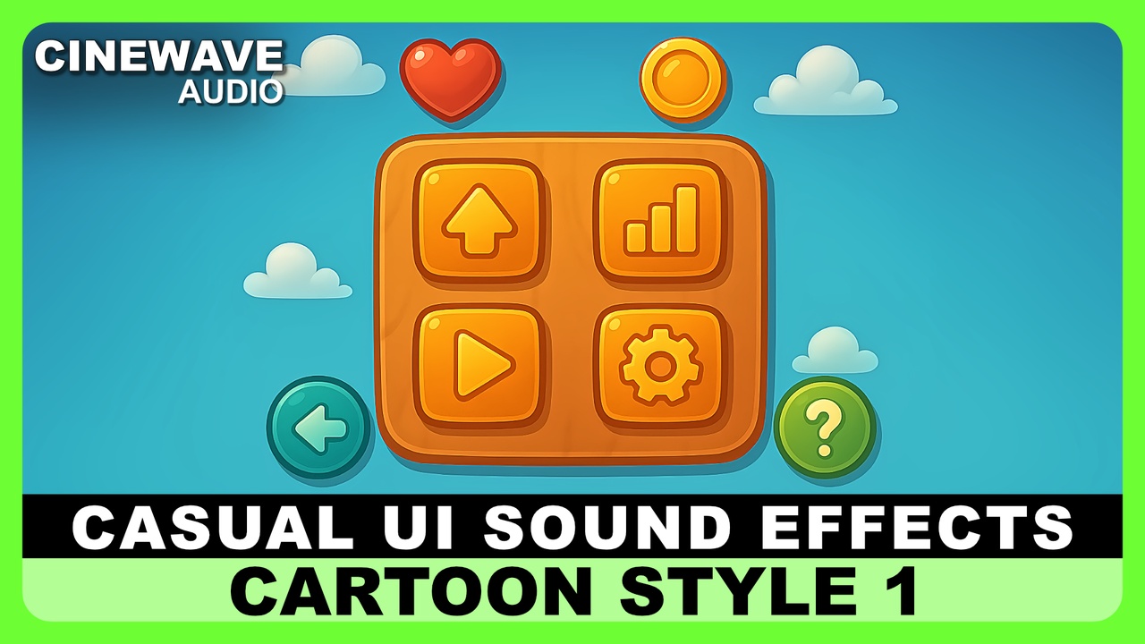 Media 1 for listing Casual UI Sound FX - Cartoon Style 1