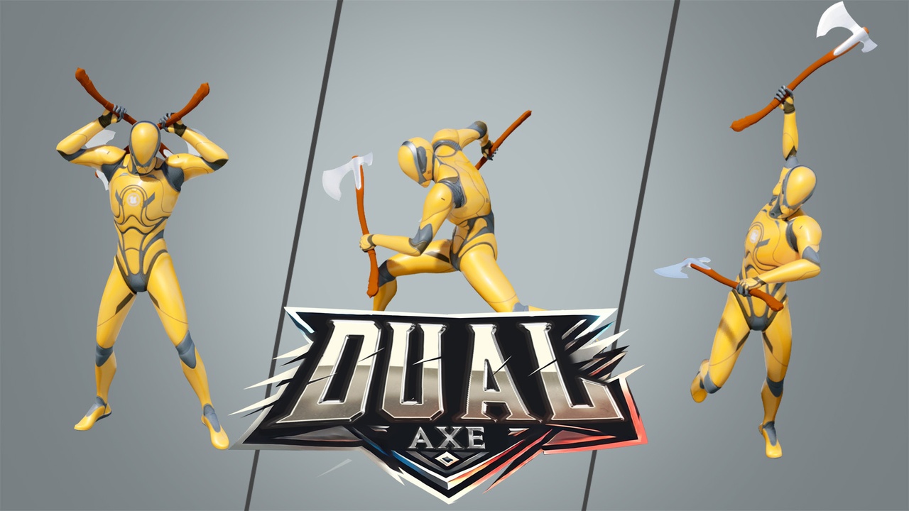 Dual Axe Animation | Fab