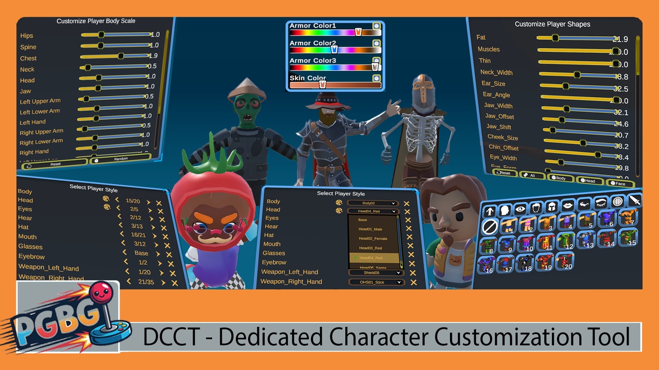 Media 1 for listing DCCT - Dedicated Character Customization Tool
