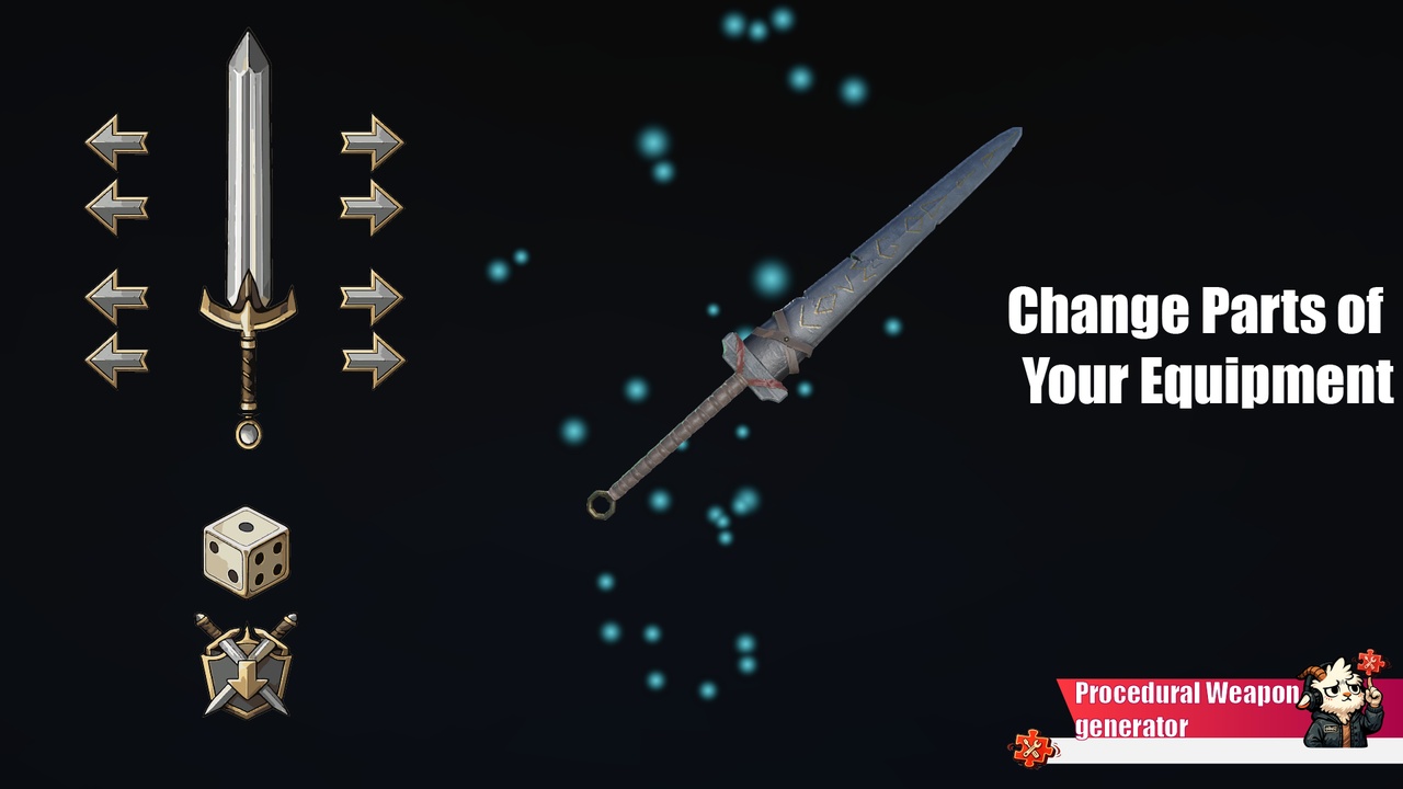 Procedural Weapon Generator | Fab