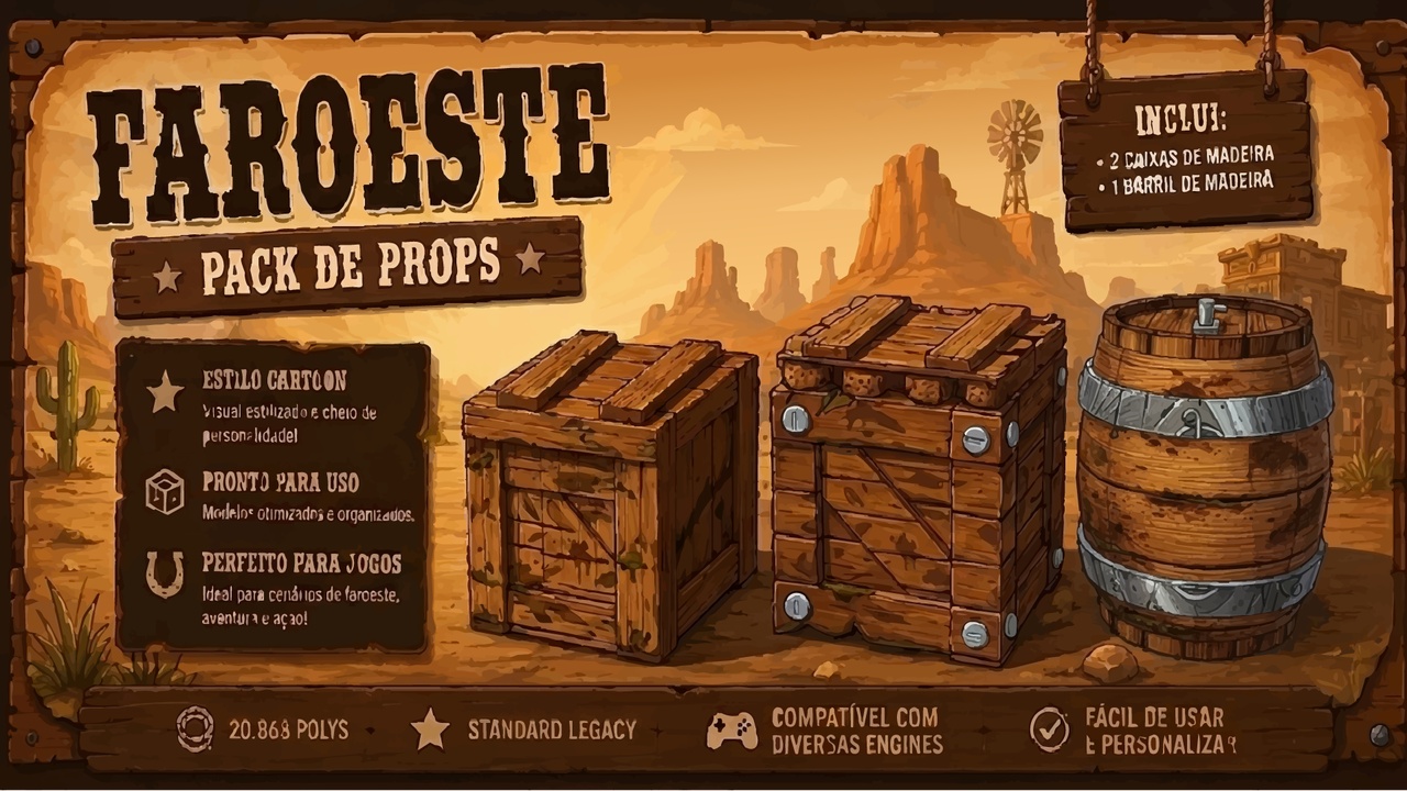 Media 1 for listing Old West / Port Props