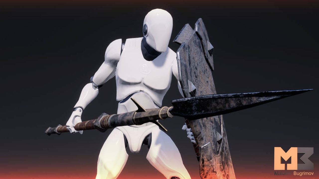 Media 1 for listing Spear And Shield Animations