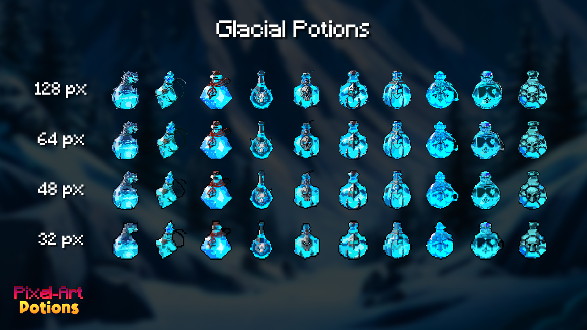 Pixel-Art Potions | Fab, image size:1920x1080