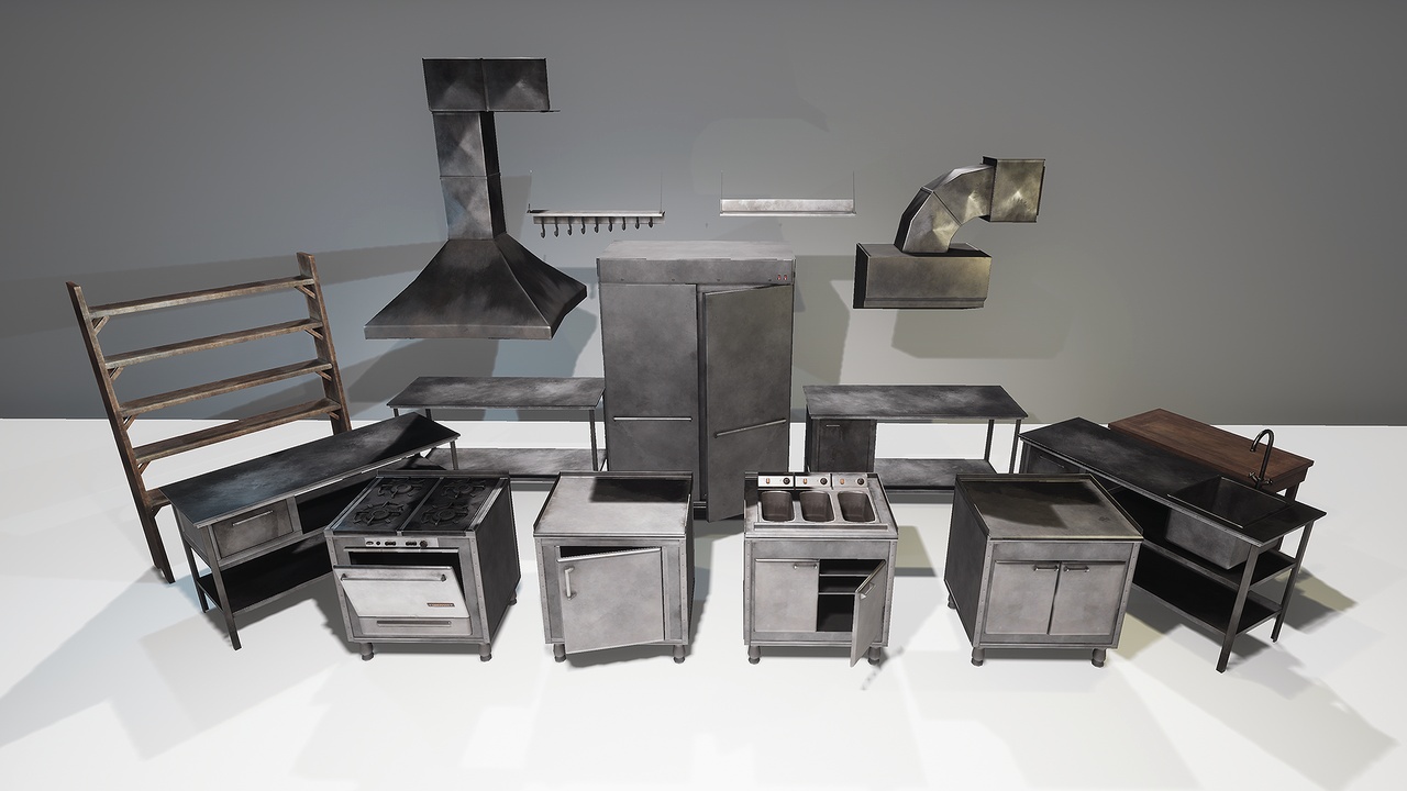 Media 1 for listing Restaurant Kitchen Set