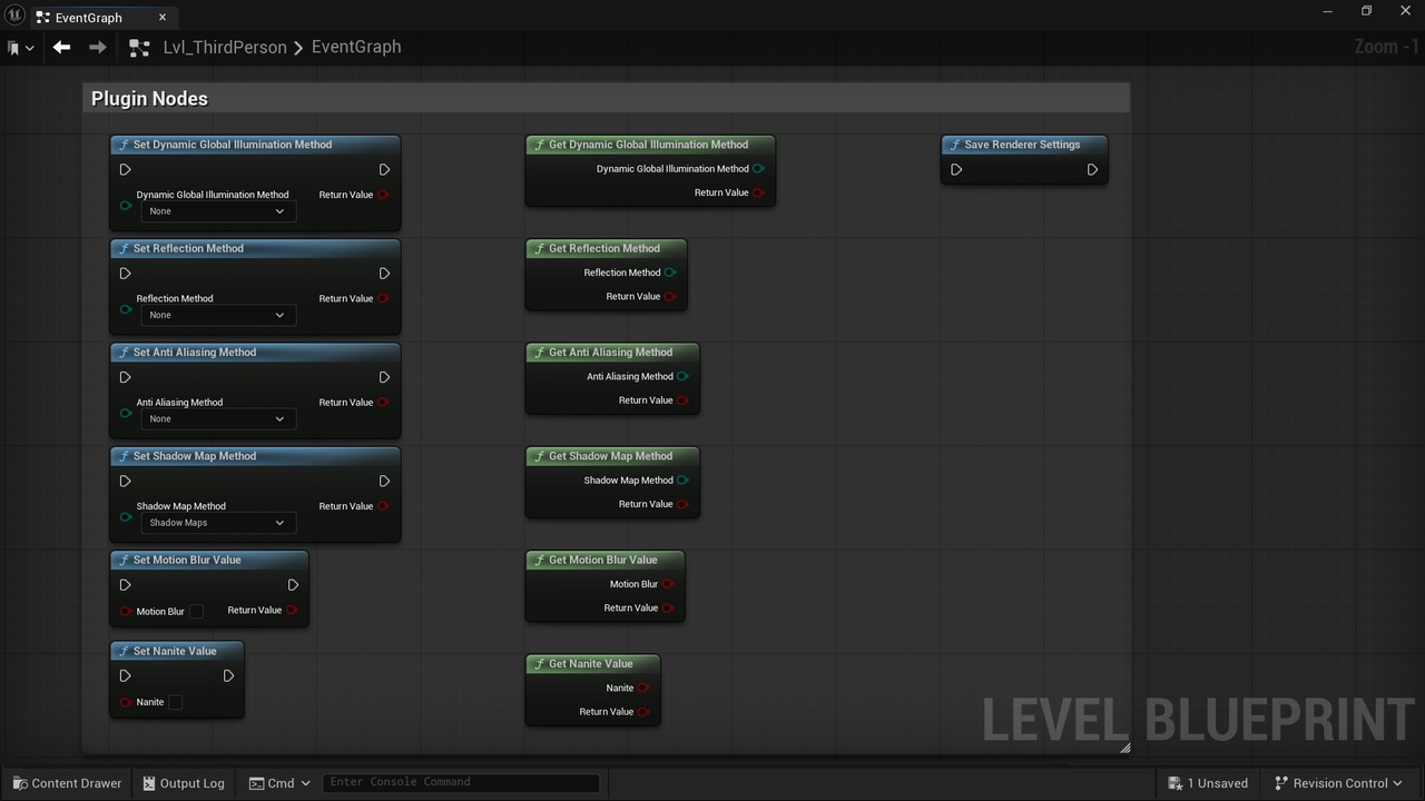 Media 1 for listing Renderer Settings Plugin