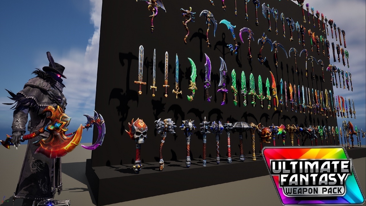 Media 1 for listing Fantasy Weapon Pack