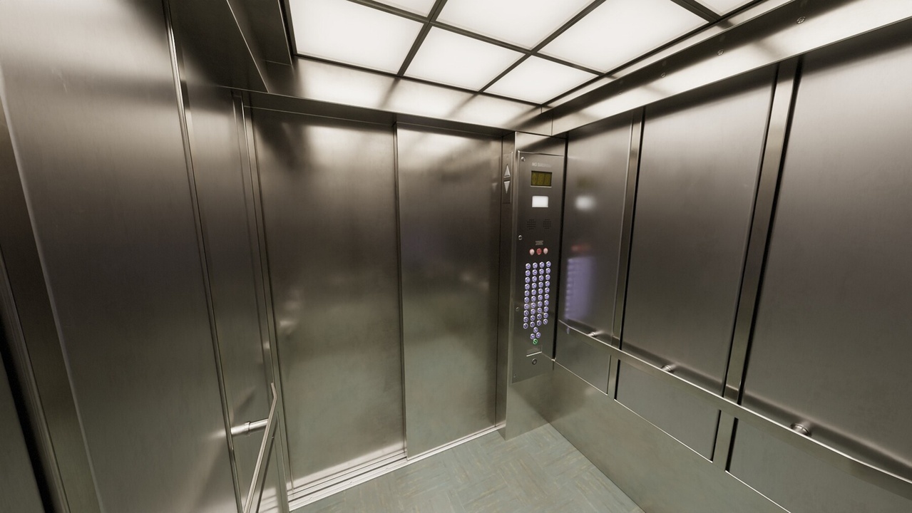 Media 1 for listing Real-time Elevator Metallic UE5