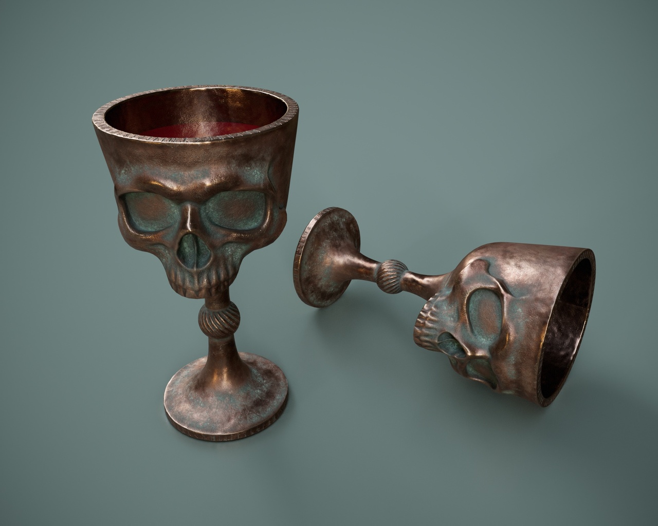 Media 1 for listing Sacrificial Ritual Chalice PBR