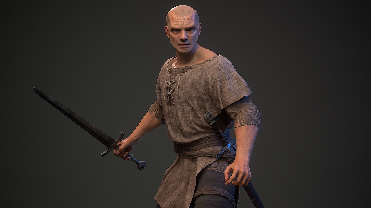 Medieval peasant 제품 등록을 위한 미디어 1개
