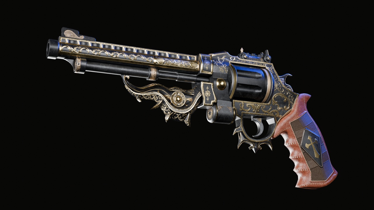 Media 1 for listing Sagittarius Ornate Revolver
