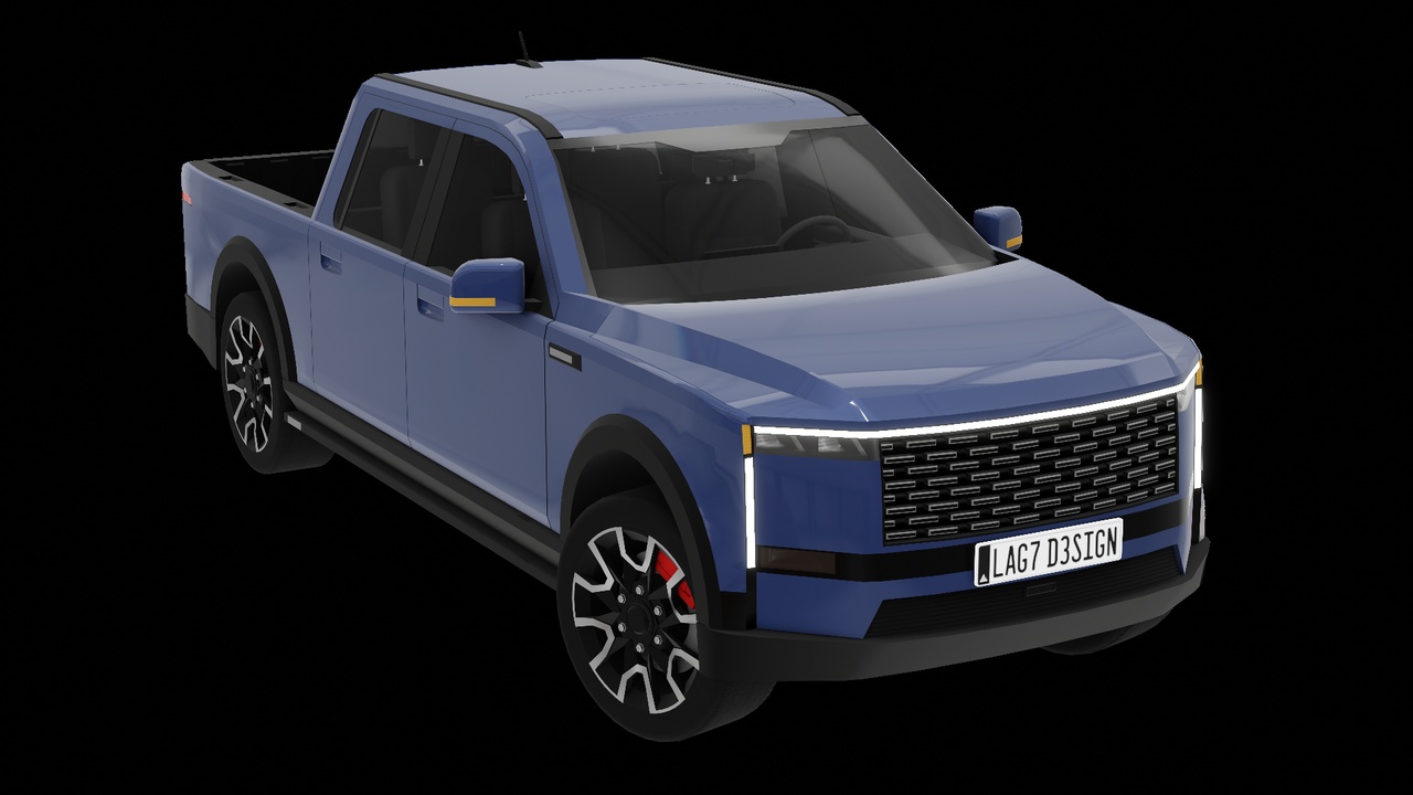 Media 1 for listing Pickup truck - Low poly