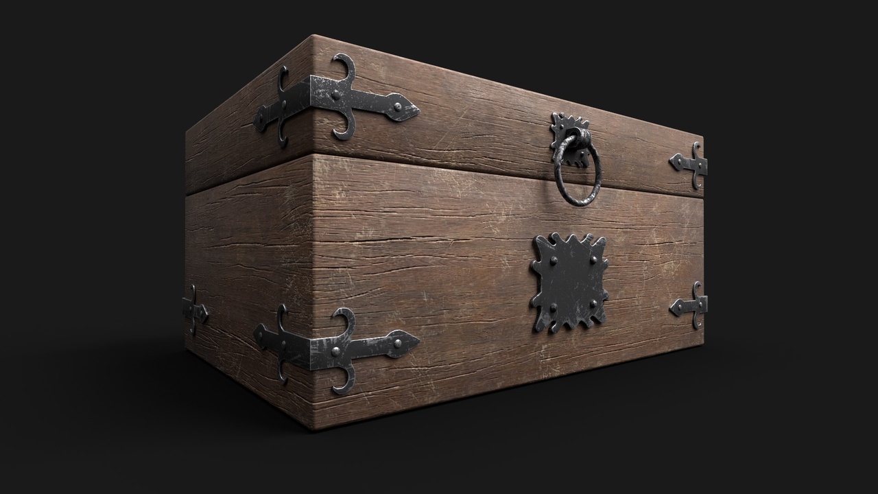Media 1 for listing Chest Medieval M1