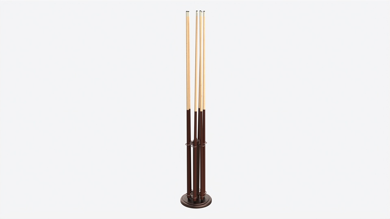 Media 1 for listing Billiard 6 Cue Free Floor Rack