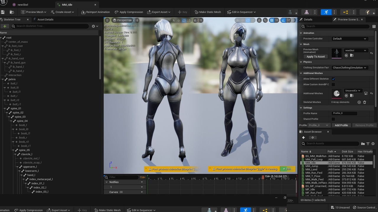 Media 1 for listing Unreal 5 Skeleton EDITOR (Maya)
