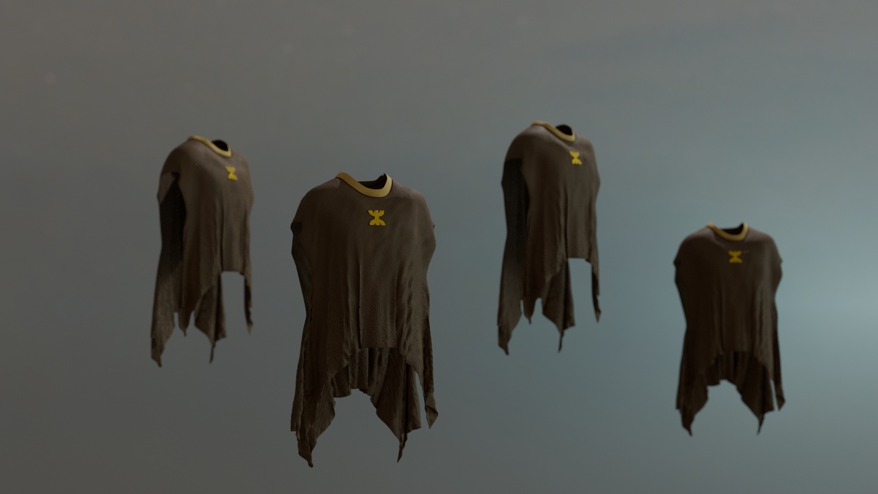 Media 1 for listing Shoulder Cape Low Poly