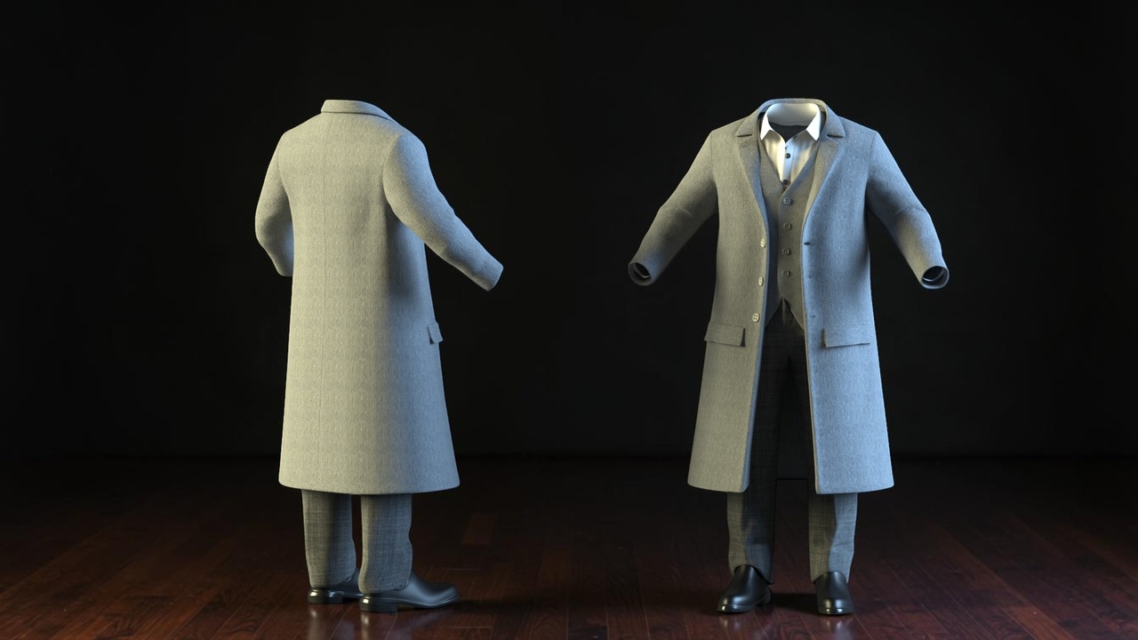 Media 1 for listing Business Formal Outfit v3 - Metahuman Compatible