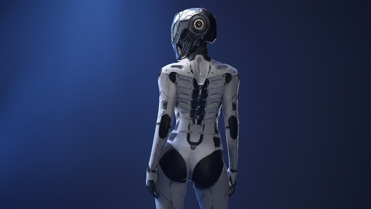 Media 1 for listing Sci-Fi Girl