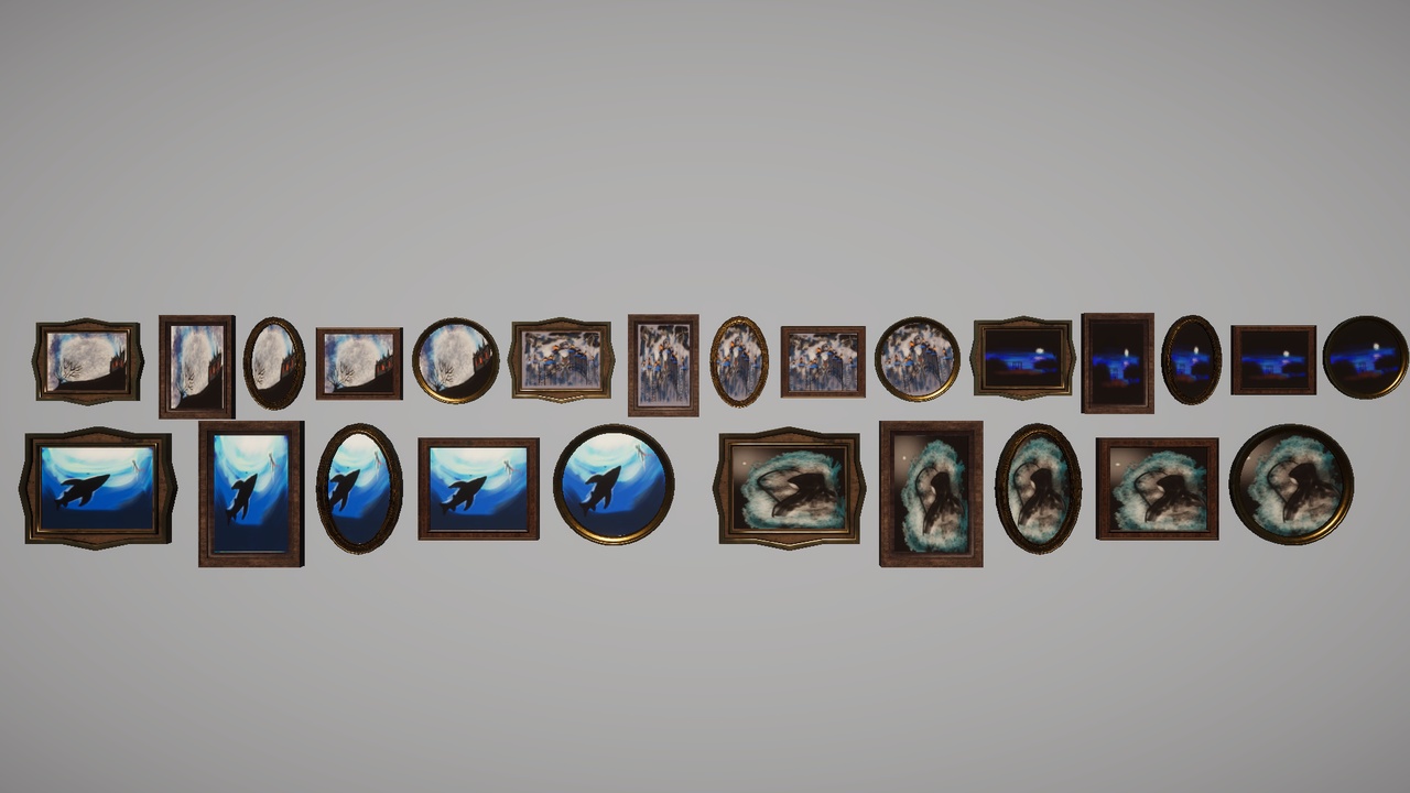 Media 1 for listing Hand-Painted Picture Frames Pack 01