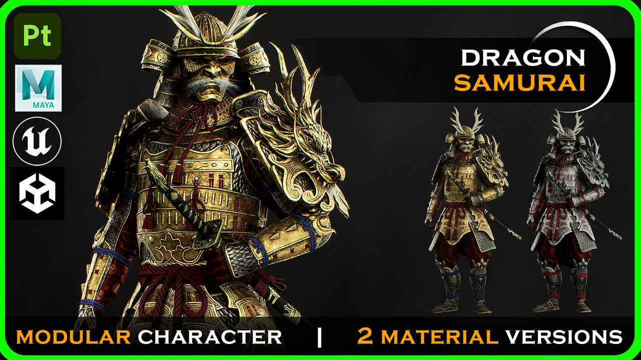 Media 1 for listing Dragon Samurai