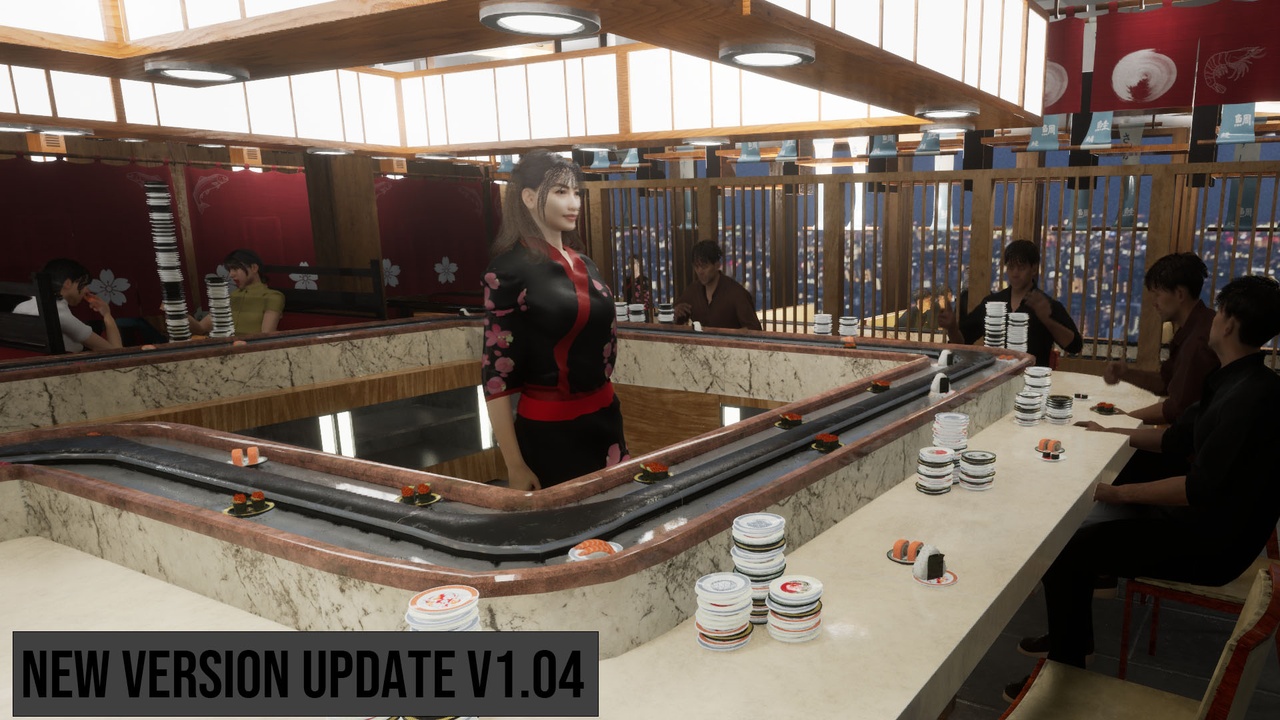 Media 1 for listing Sushi Restaurant V1.04(Conveyor belt sushi)