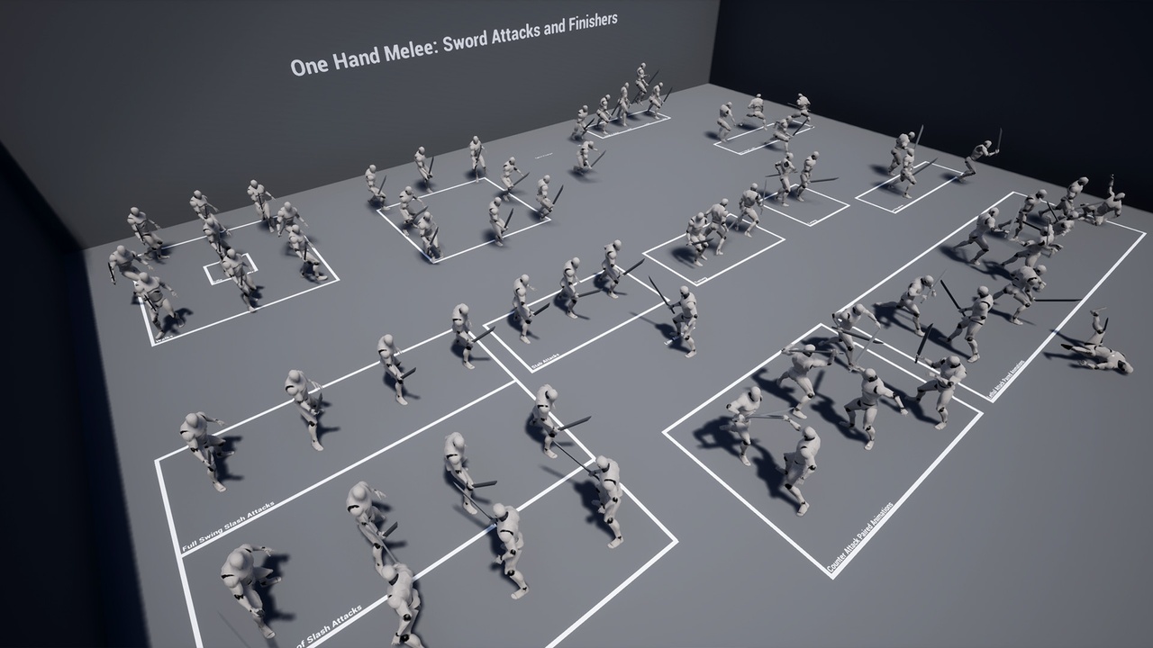 Media 1 for listing One Hand Sword Attacks And Finishers