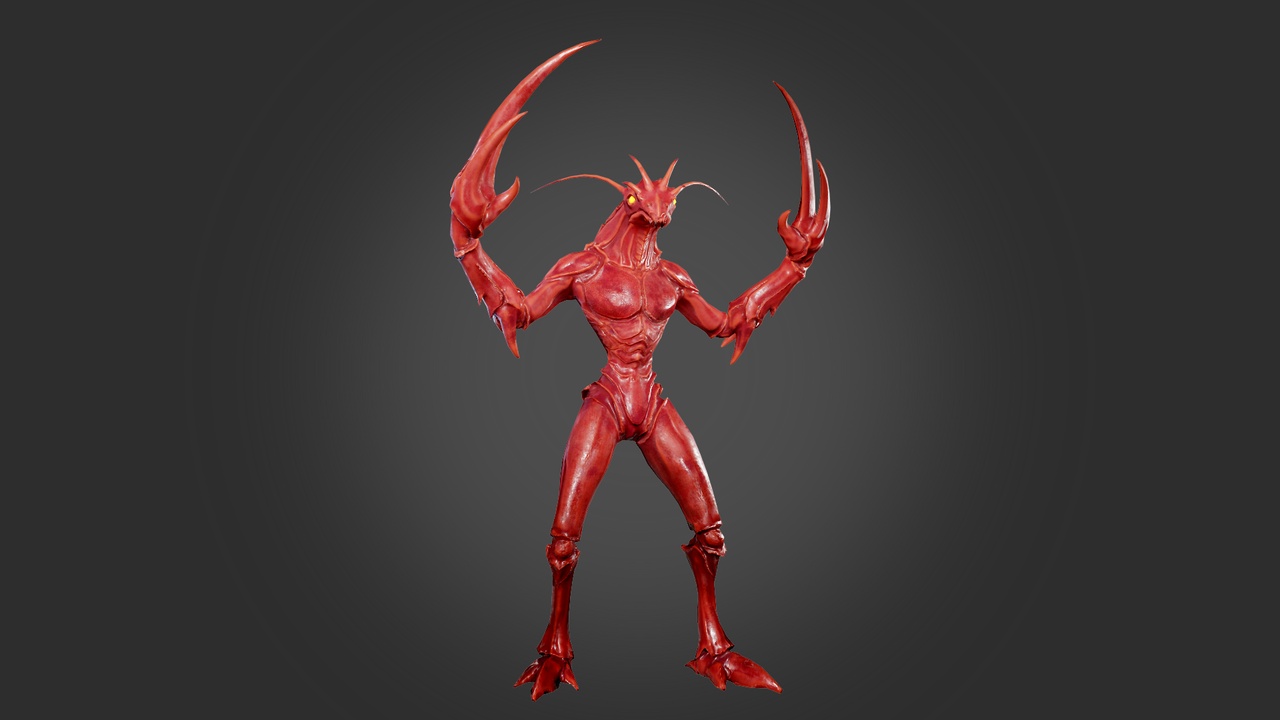 Media 1 for listing Shrimp monster