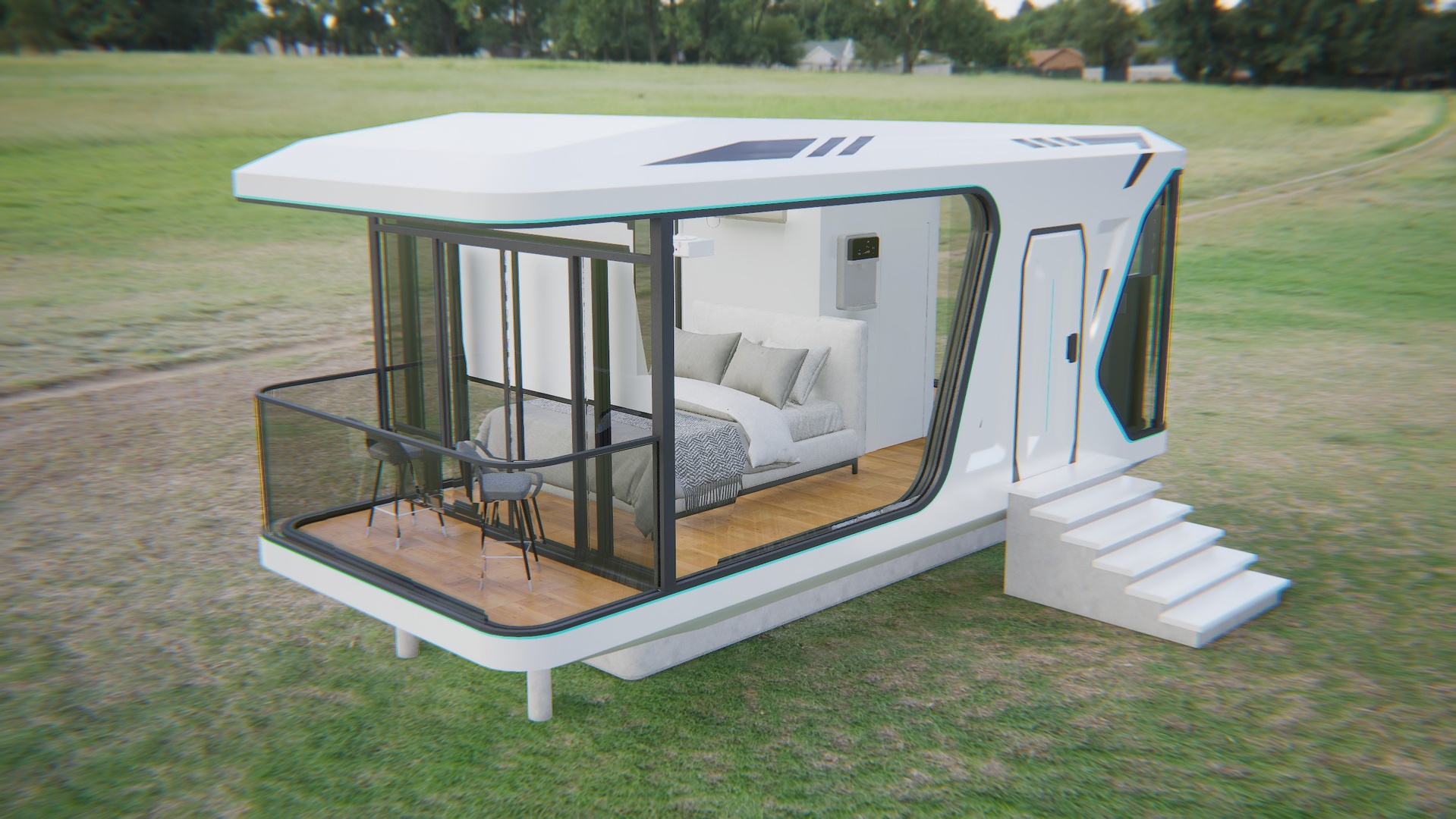 Media 1 for listing VA Modular Capsule Lodging Units – Space Cabin & Outdoor Pod Hotel Pack