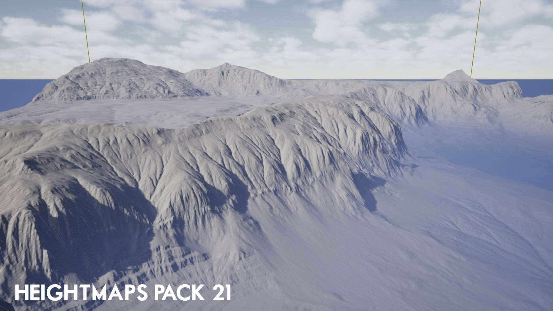 HeightMaps Pack 21 | Fab
