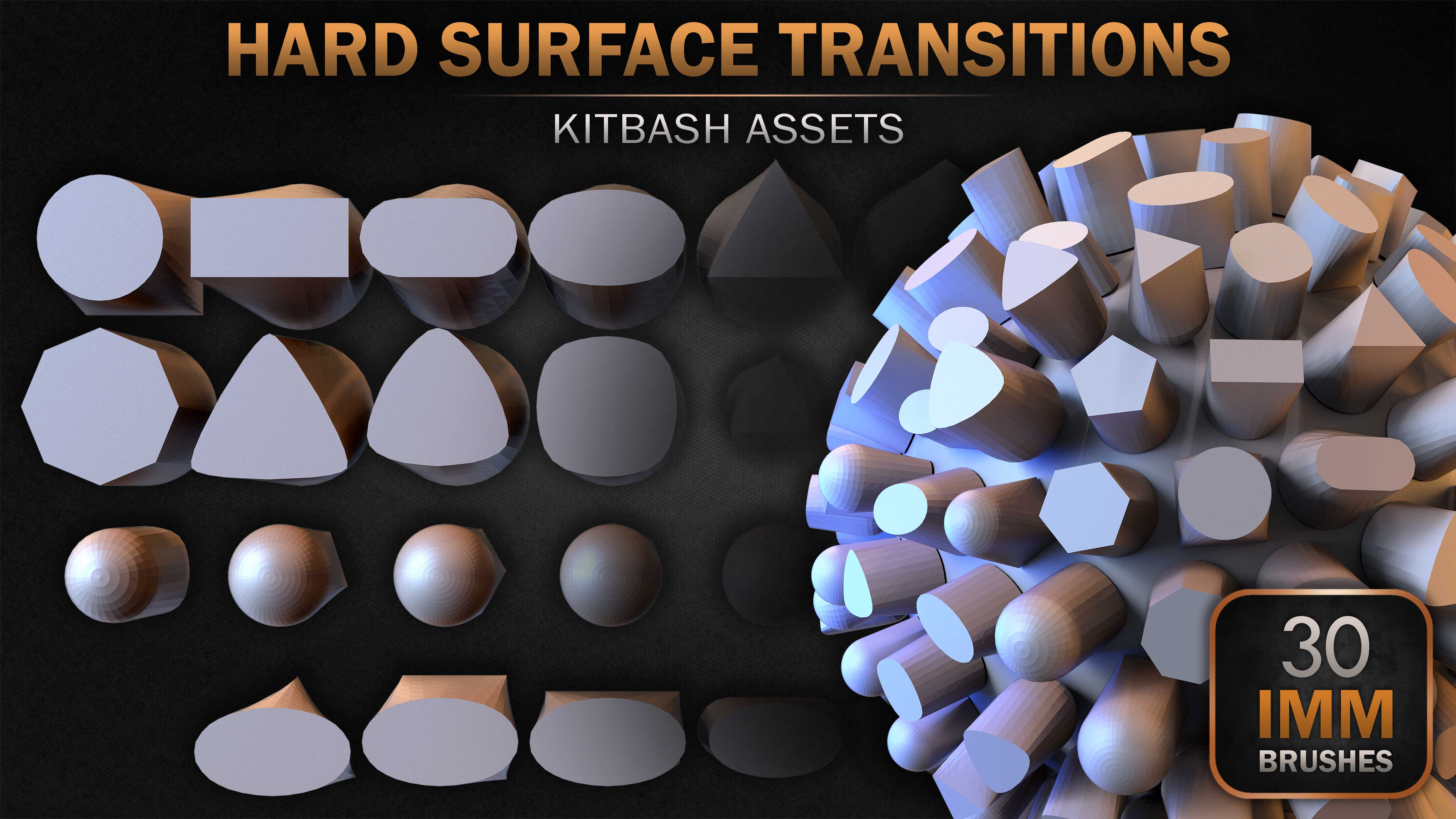 30 Hard Surface IMM Transitions | Fab