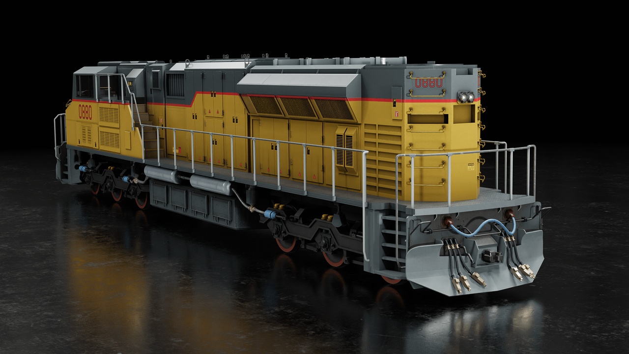 出品GENERIC AMERICAN TRAIN WITH 11 TYPES OF VANS AND DETAILED INTERIORのメディア1