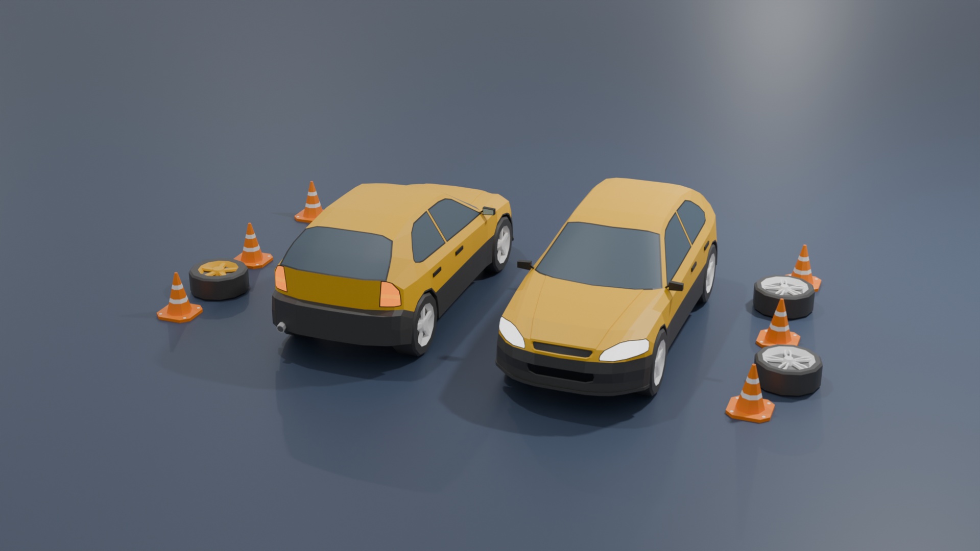 Media 1 for listing Mobile Optimize-Free Low Poly Cars