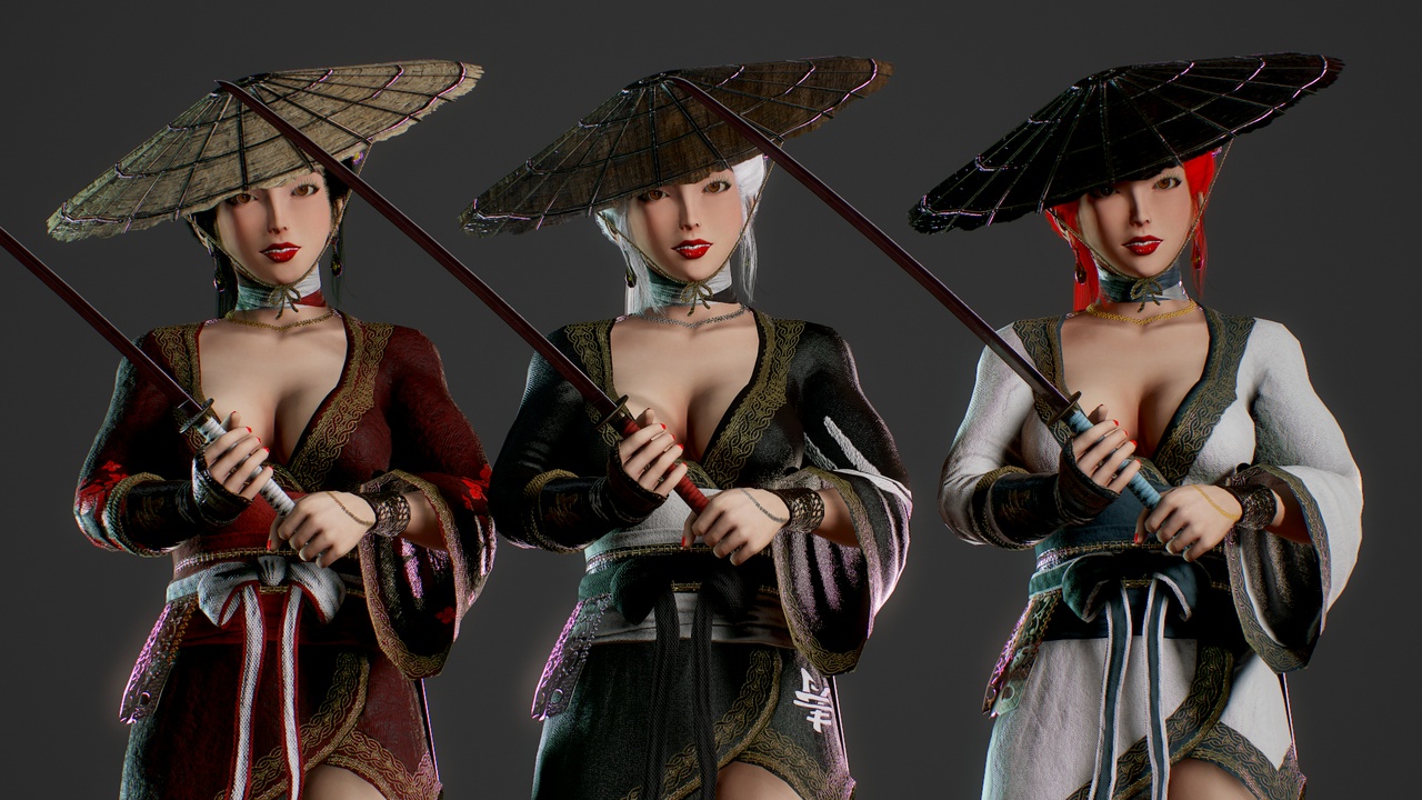 Media 1 for listing Samurai Female - (Modular)