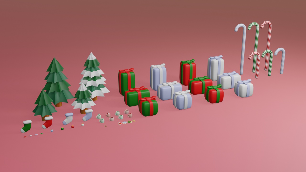 Media 1 for listing Holiday Asset Pack