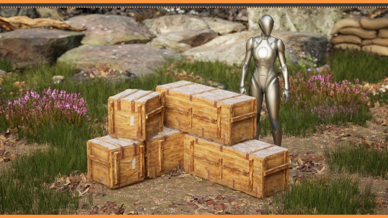 Media 1 for listing Cargo Military Box | GameReady Assets