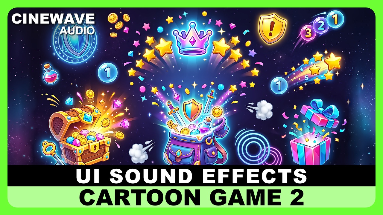 Media 1 for listing Cartoon Game UI Sound Effects 2