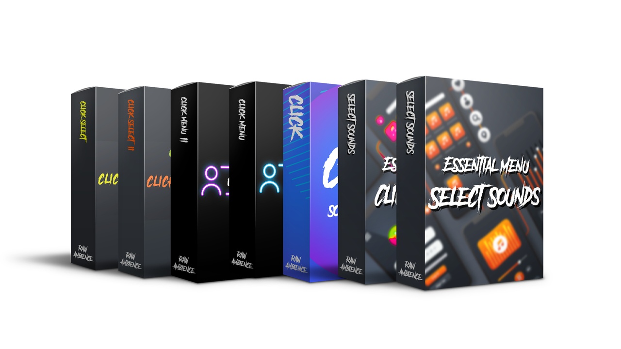 Media 1 for listing Ultimate UI Click & Select SFX Bundle