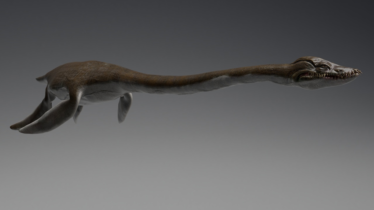 Media 1 for listing Dinosaur Styxosaurus Model 27 Animations