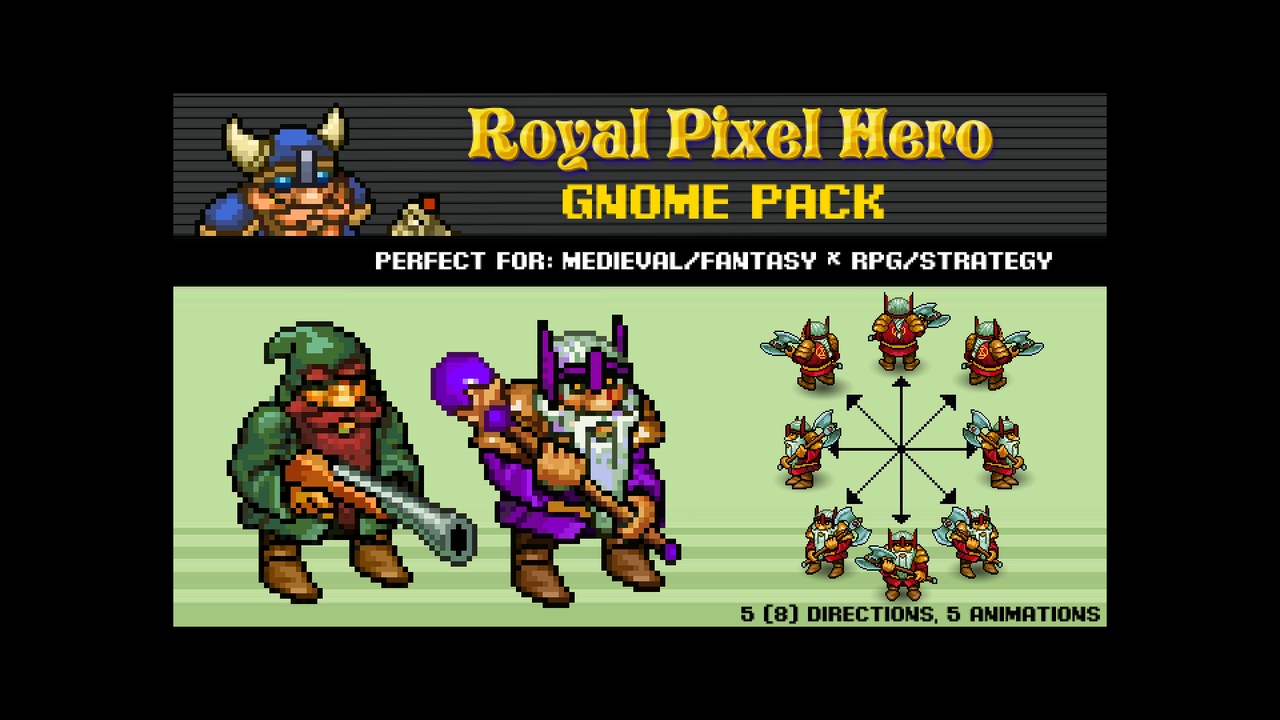 Media 1 for listing Royal Pixels: Dwarfs vs Goblins
