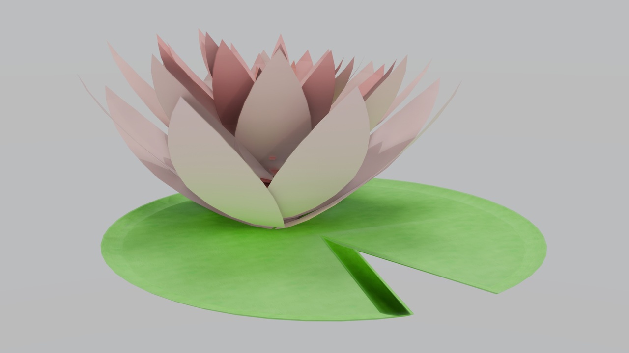 Media 1 for listing Water Lily Lotus Pond Patch 3D Model