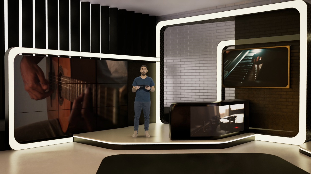 Media 1 for listing Music Studio stock set by Aximmetry