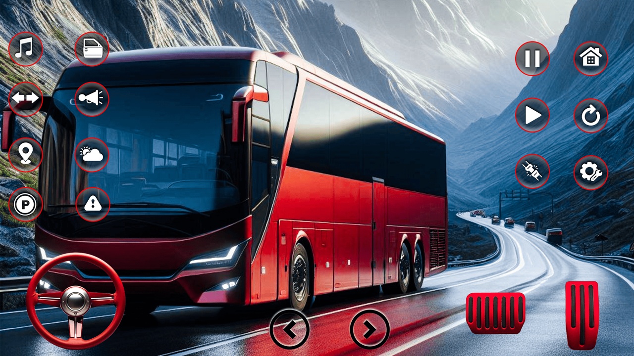 Unity Bus Games Pro Bus Simulation Driving Game UI Pack – City & Off-Road HUD (Unity ...