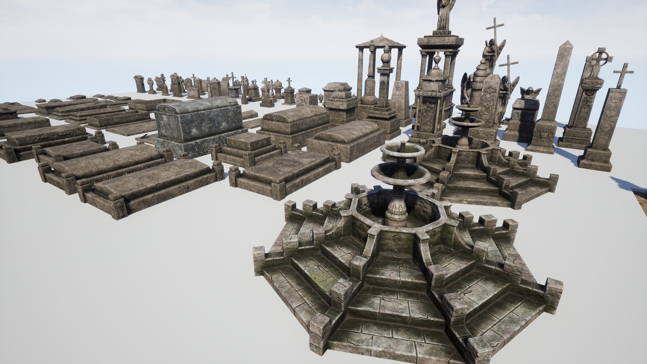 Media 1 for listing Cemetery Props