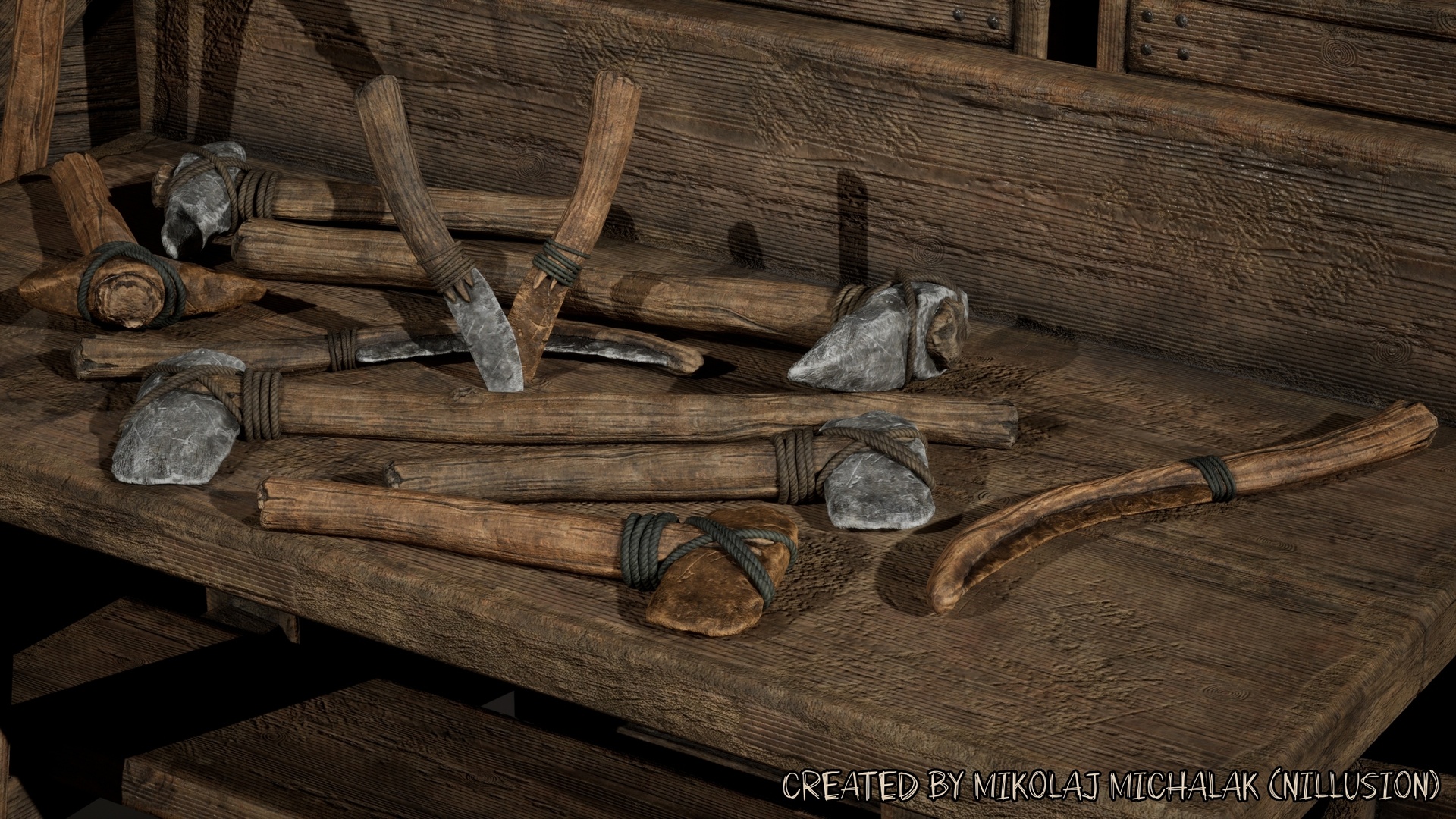 Media 1 for listing Survival Stone Tools - Primal Gathering Pack