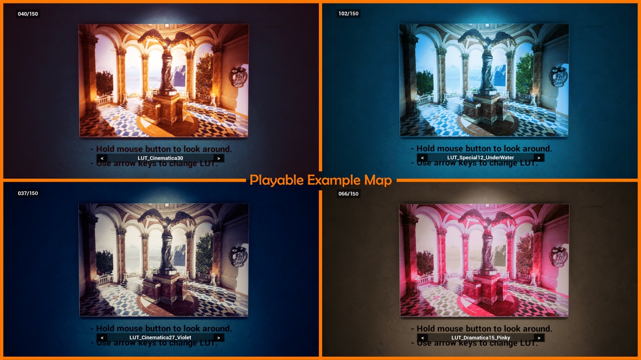Media 1 for listing Bonus Color Grading LUTs