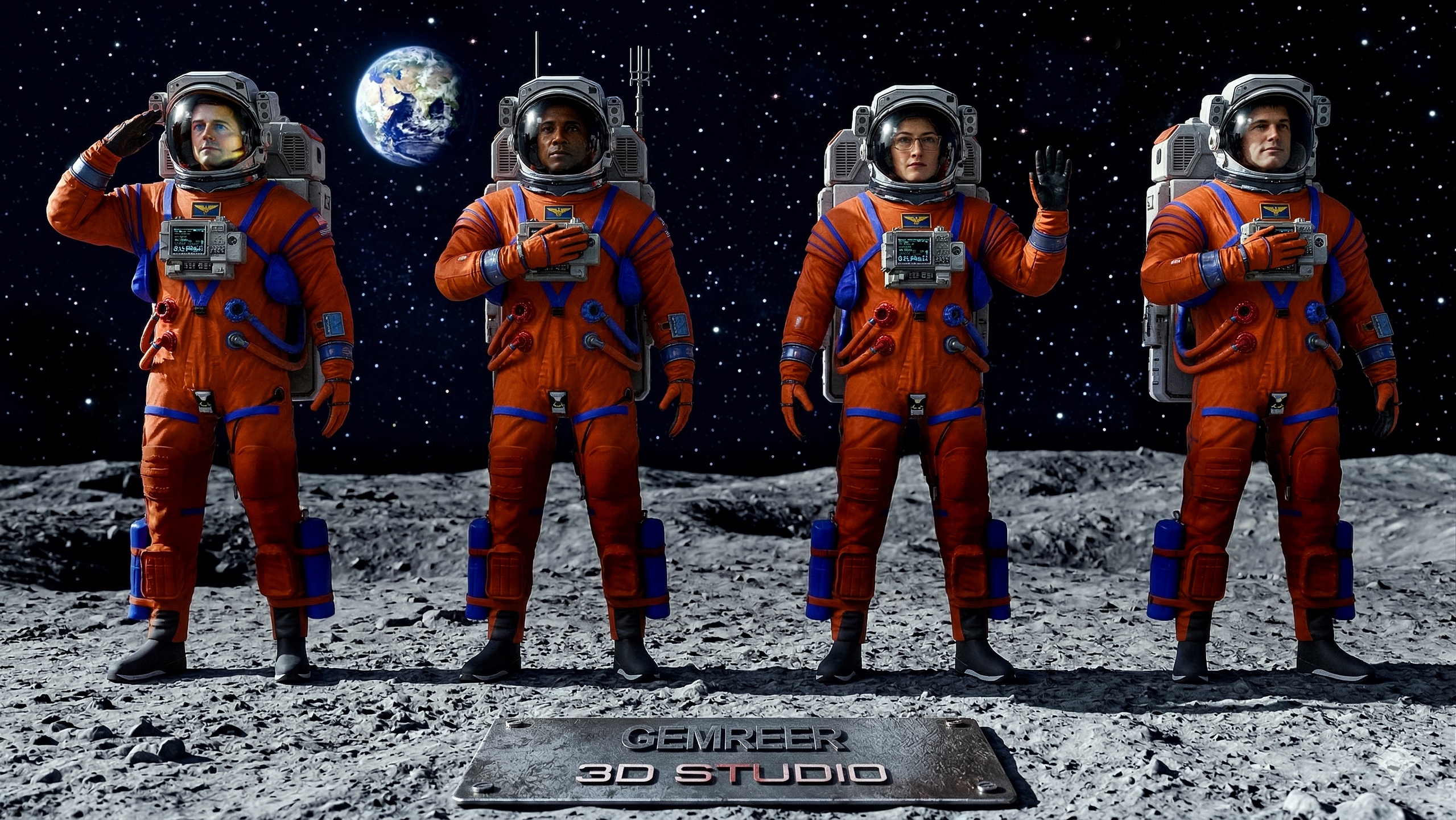 Media 1 for listing Artemis 2 EMU Space Suit