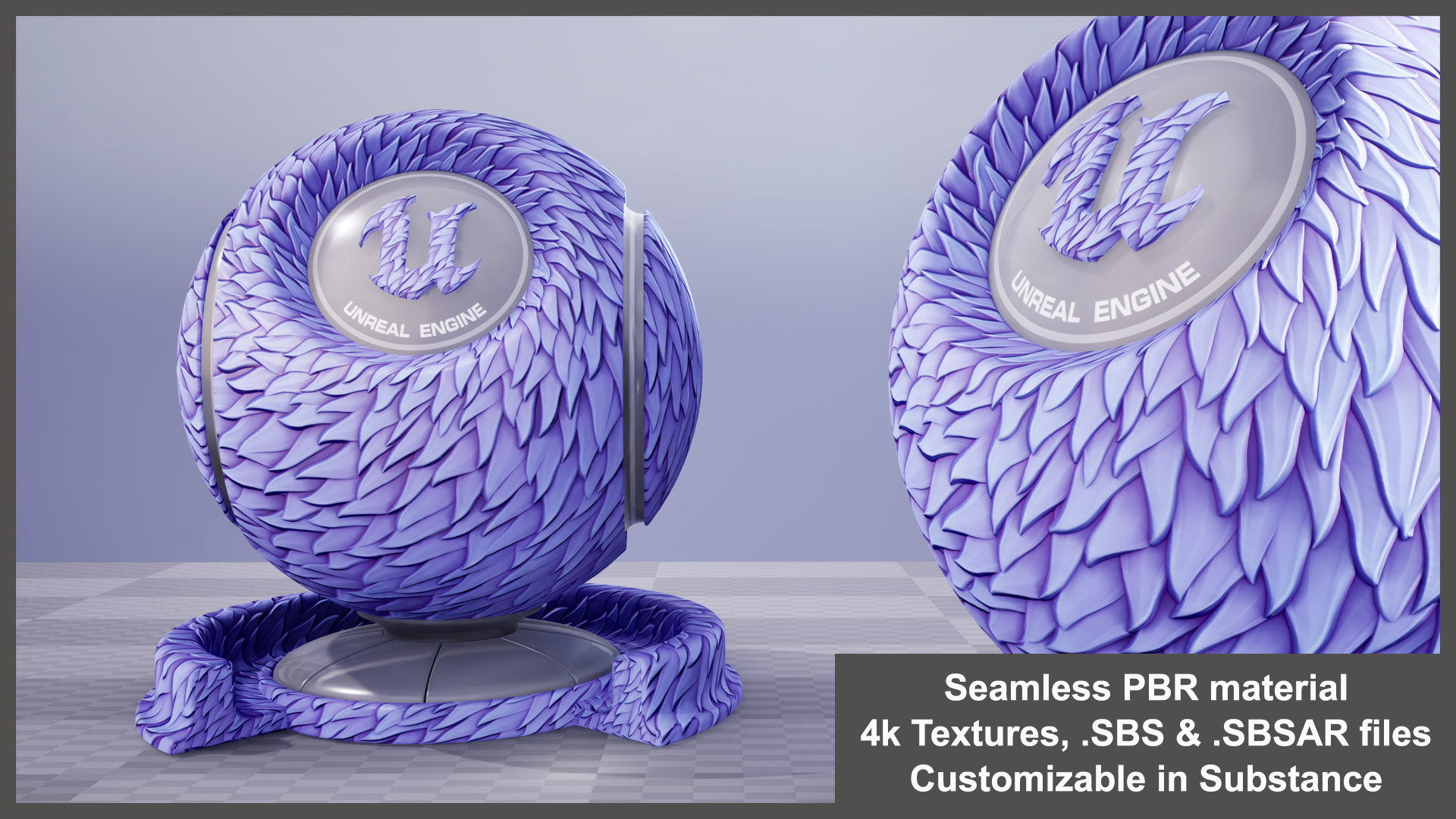 Stylized Fur Material and Textures SBS & SBSAR | Fab