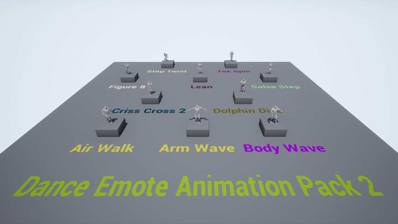 Media 1 for listing Dance Emote Animation Pack 2